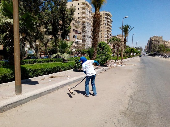 الشوارع نظيفة بعد تجميل شباب رسالة لها -اليوم السابع -6 -2015